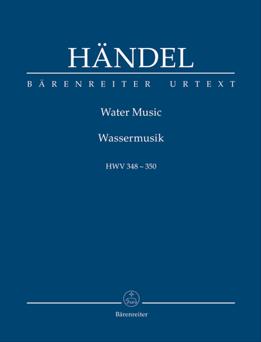 Water Music HWV 348-350 Water Music HWV 348-350 Orchestra scores gallery preview page 1