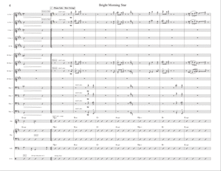 Bright Morning Star Jazz Ensemble scores gallery preview page 6