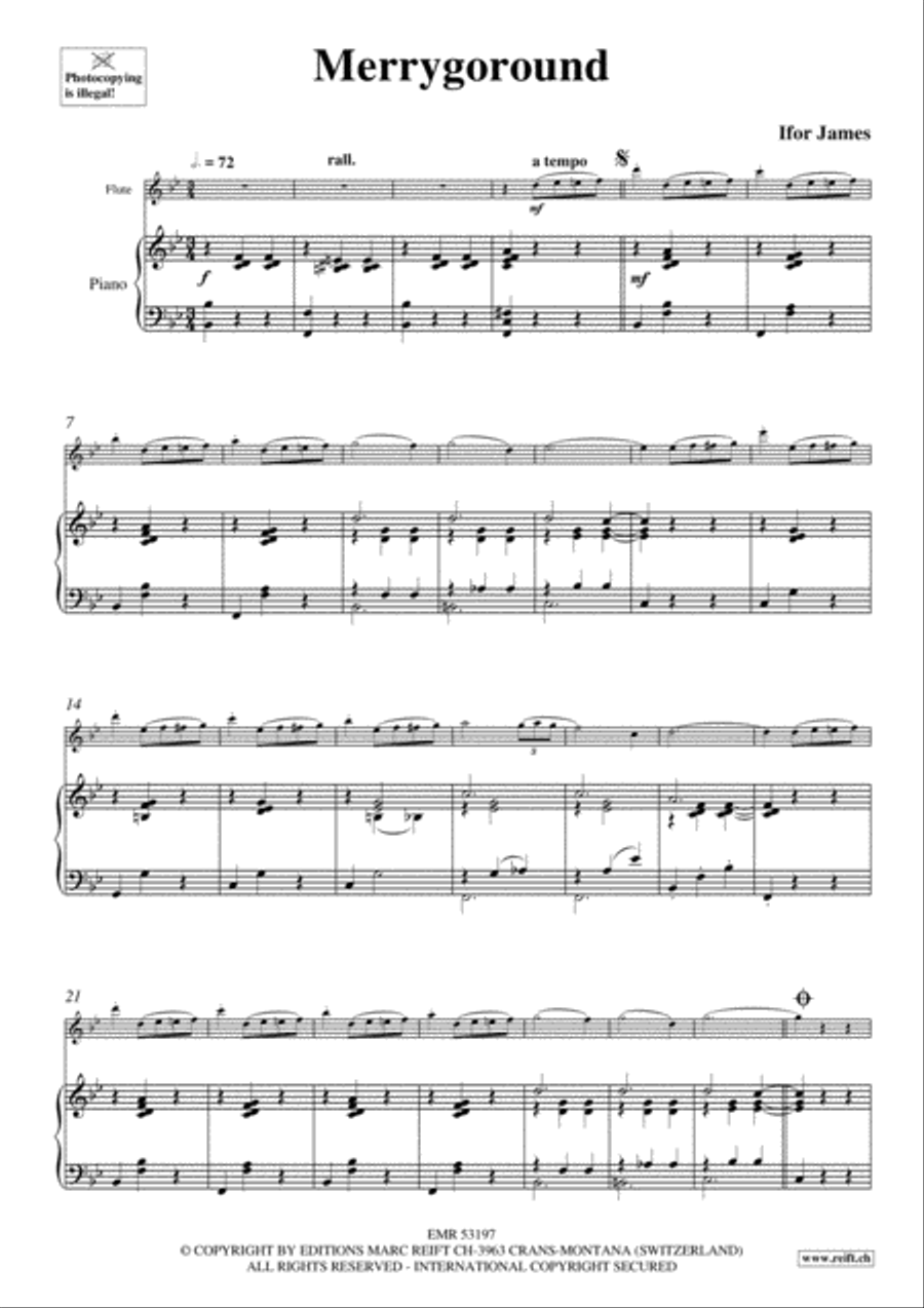 Merrygoround Flute Solo scores gallery preview page 4
