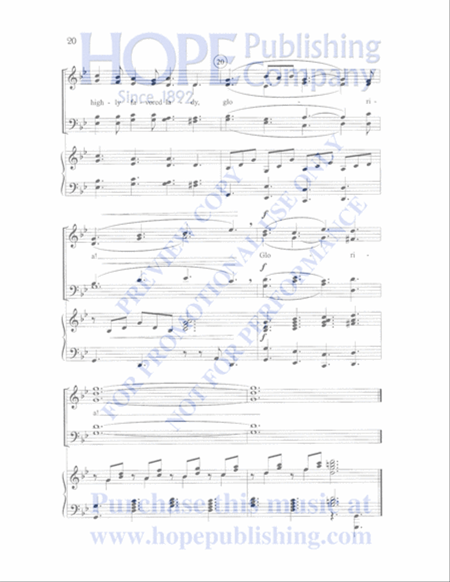 By Heaven's Light By Heaven's Light Choir scores gallery preview page 21