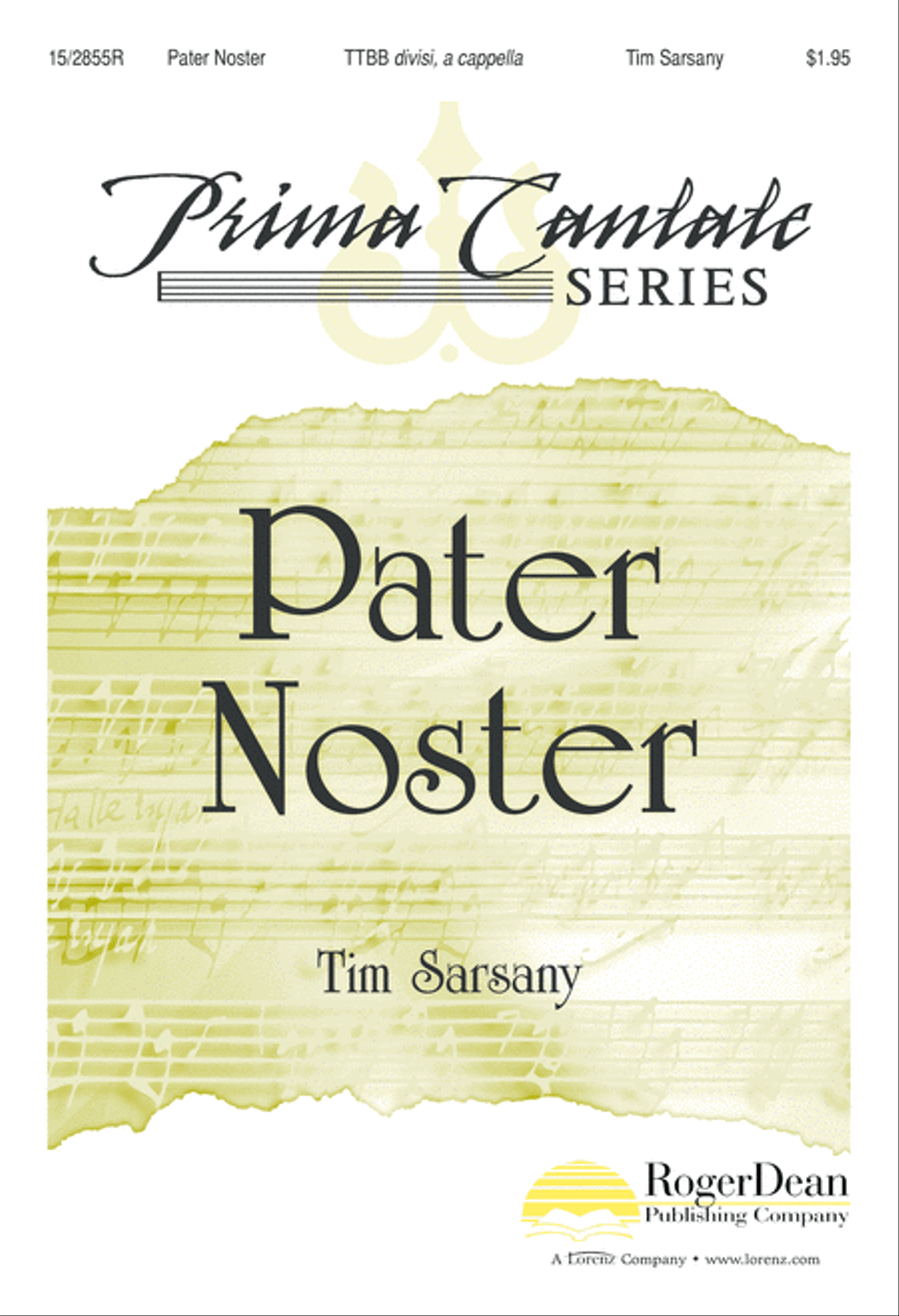 Pater Noster TTBB scores gallery preview page 1
