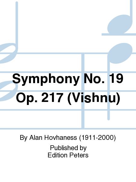 Symphony No. 19 Op. 217 (Vishnu)