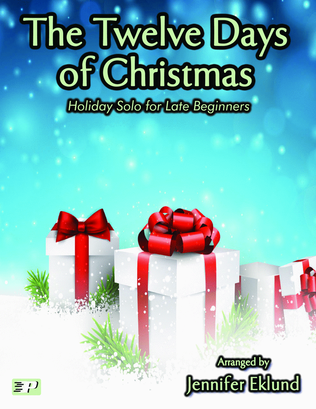 Book cover for The Twelve Days of Christmas (Easy Piano)