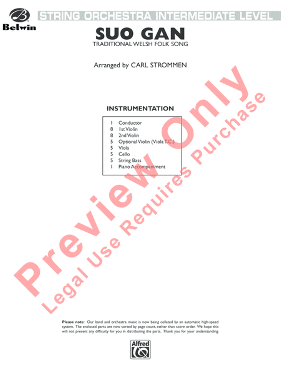 Suo-Gan Suo-Gan String Orchestra scores gallery preview page 2