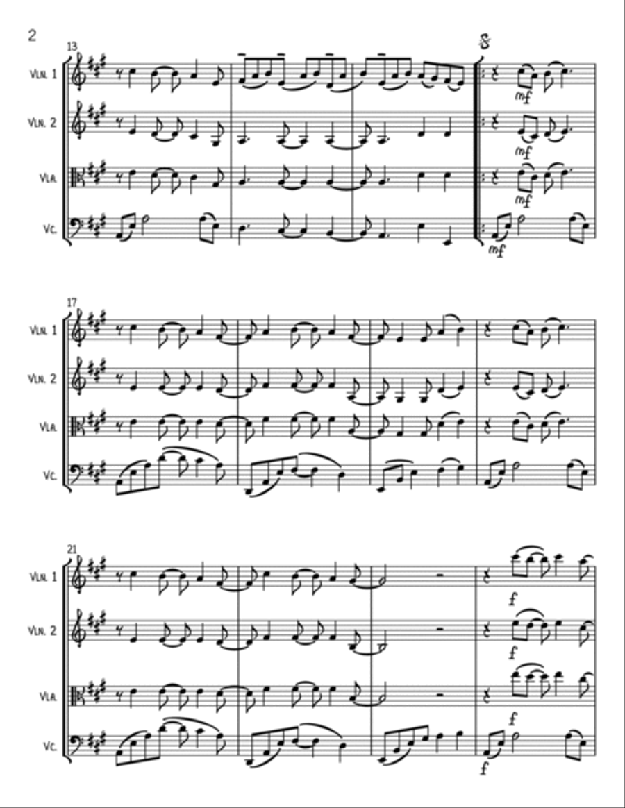 Here Comes The Sun String Trio scores gallery preview page 2