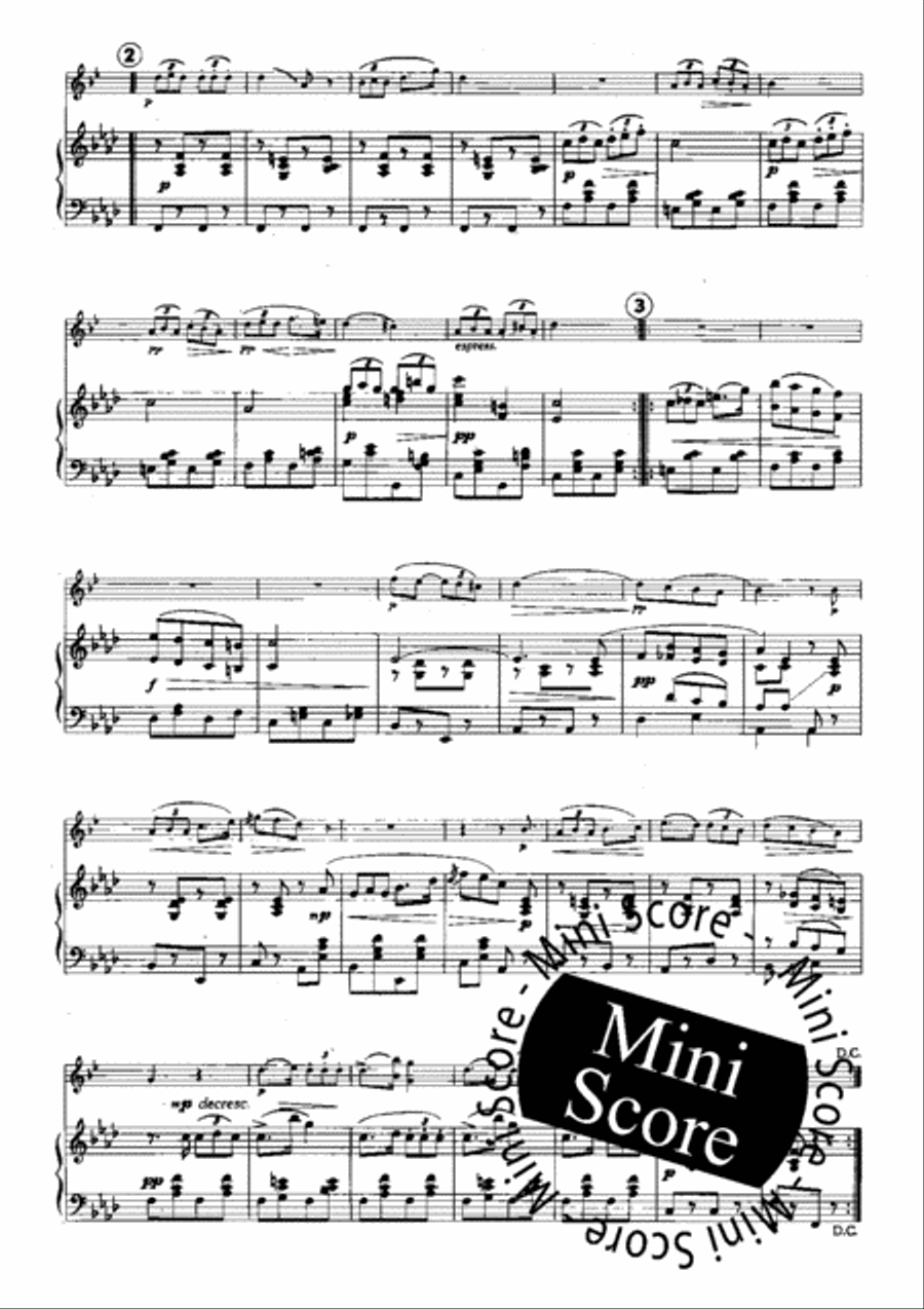 Rosamunde Piano Accompaniment scores gallery preview page 5