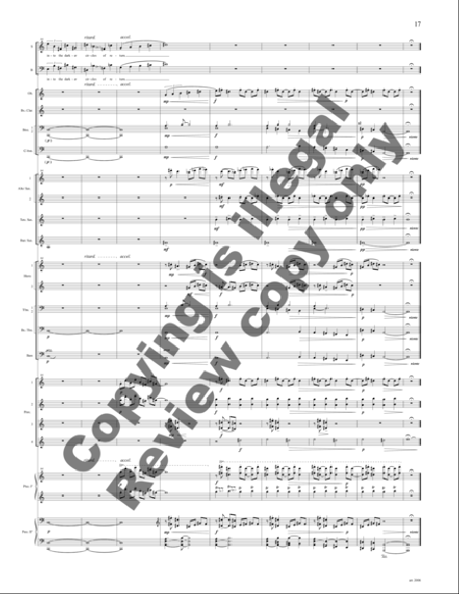 Within the Circles of Our Lives (Full Score) Choir scores gallery preview page 12