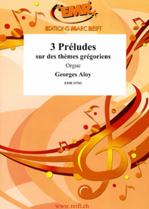Book cover for 3 Preludes Gregoriens
