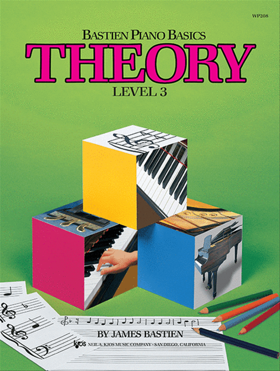 Bastien Piano Basics, Level 3, Theory Piano Method scores gallery preview page 1