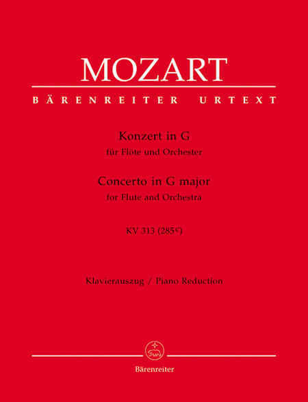 Wolfgang Amadeus Mozart: Flute Concerto in G Major, K. 313