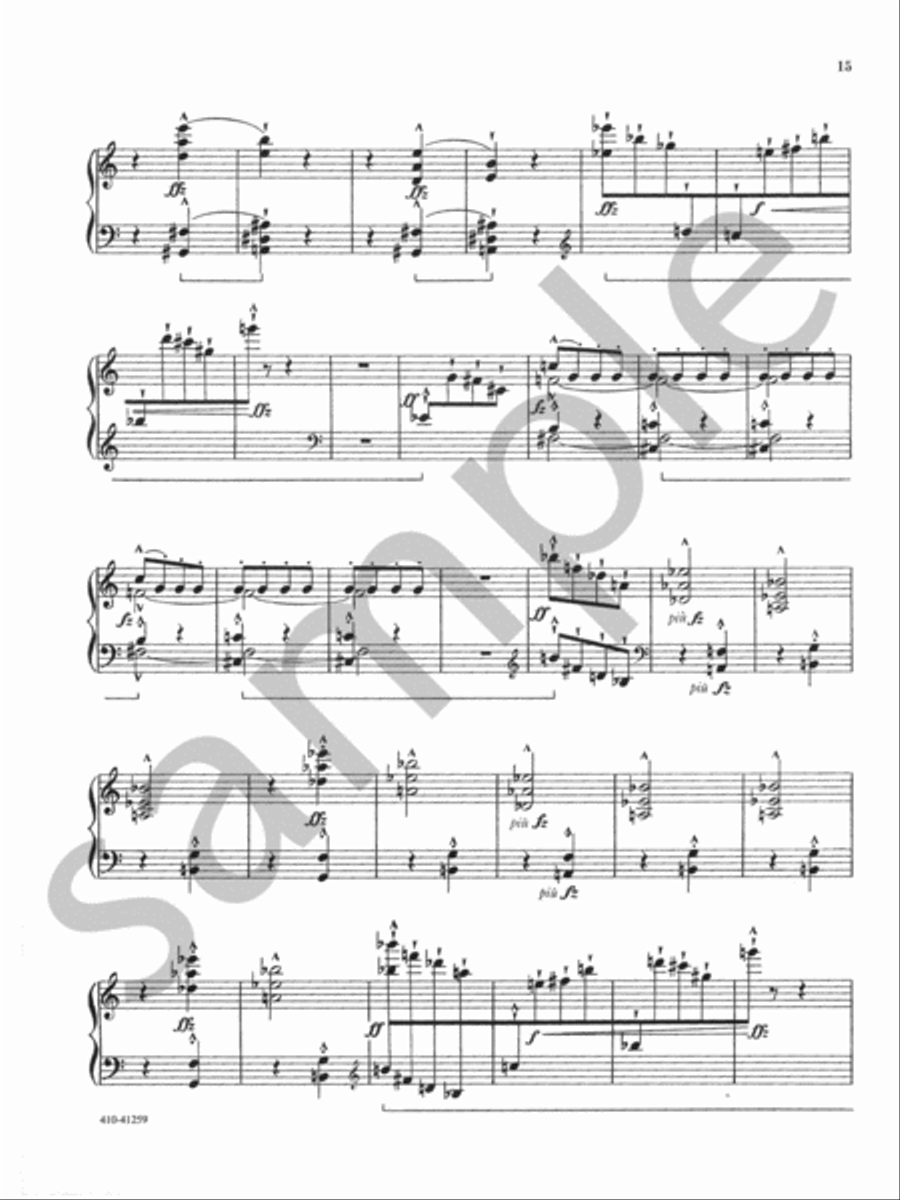 Four Short Sonatas Chamber Music scores gallery preview page 13