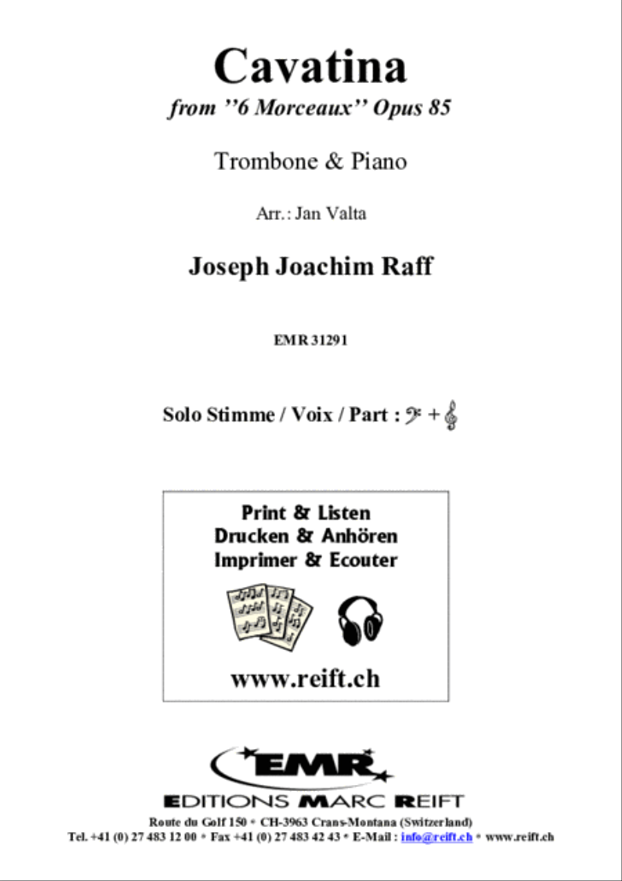 Cavatina Piano Accompaniment scores gallery preview page 2