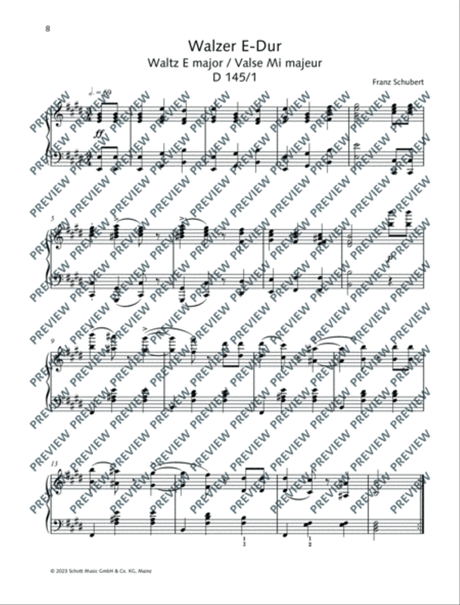 Best of Schubert Piano Solo scores gallery preview page 9