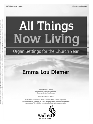 Book cover for All Things Now Living
