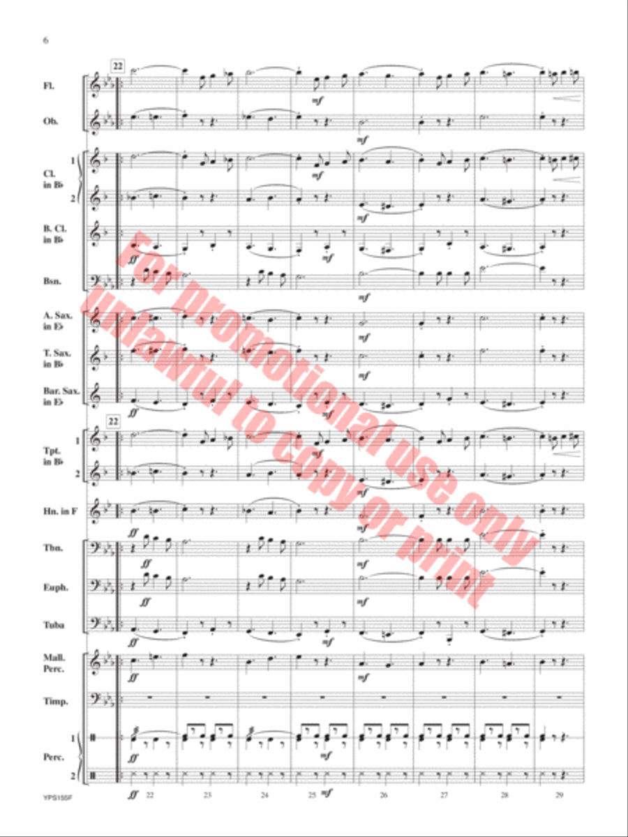 Safety Concert Band scores gallery preview page 7