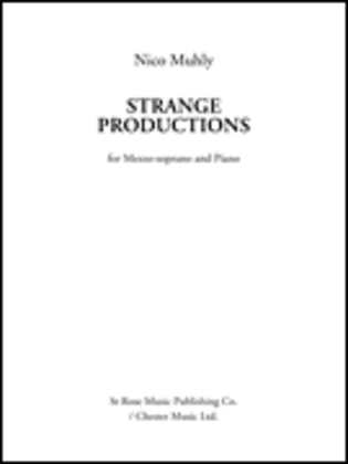 Book cover for Strange Productions