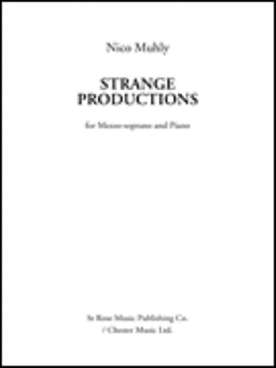 Book cover for Strange Productions