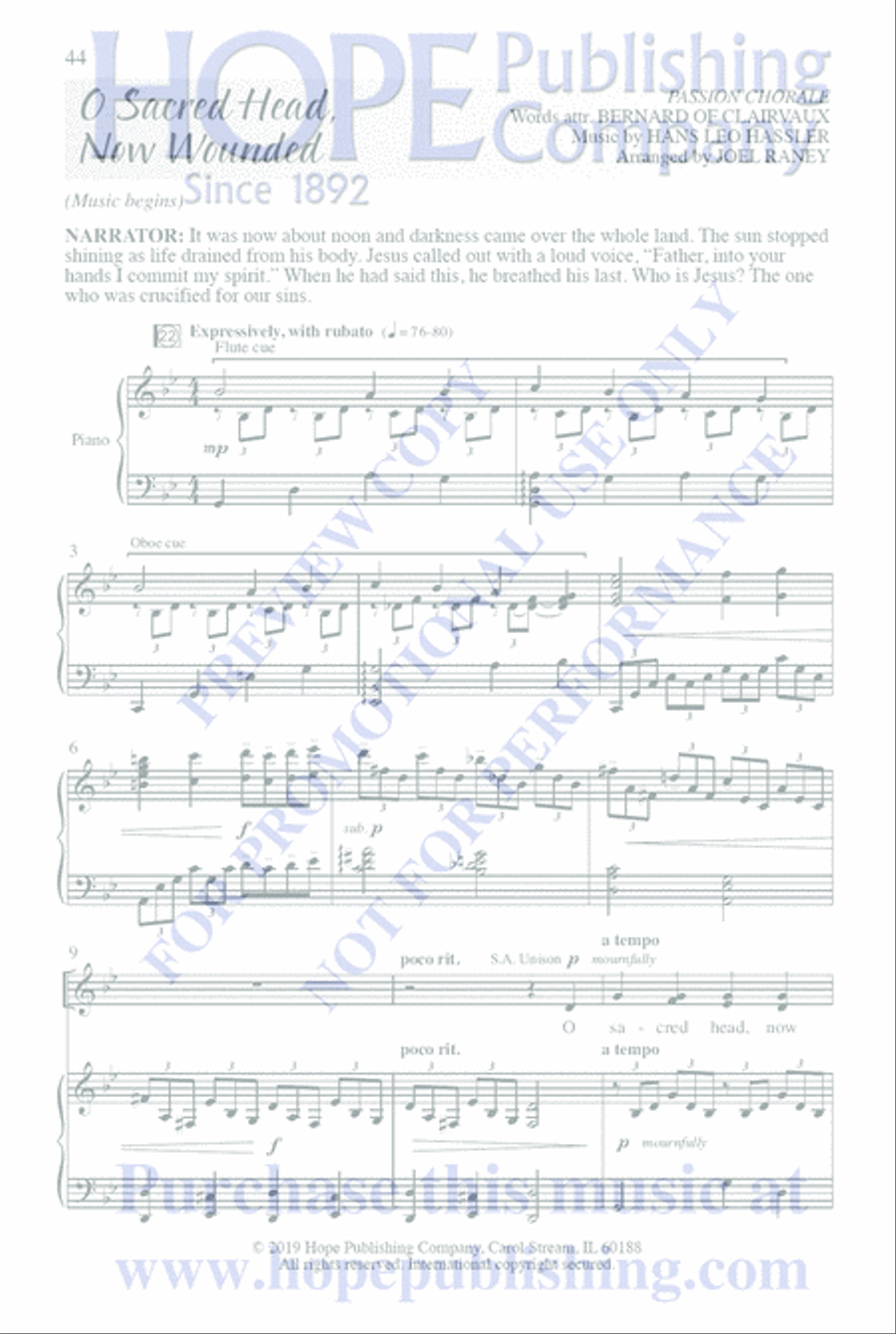Who Is Jesus? 4-Part scores gallery preview page 48