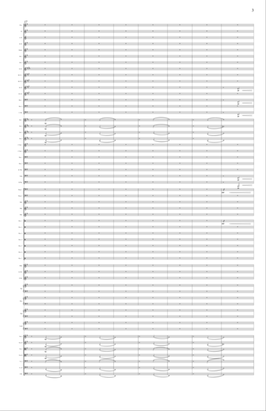 Redeemer, I: A Child is Born Full Orchestra scores gallery preview page 3