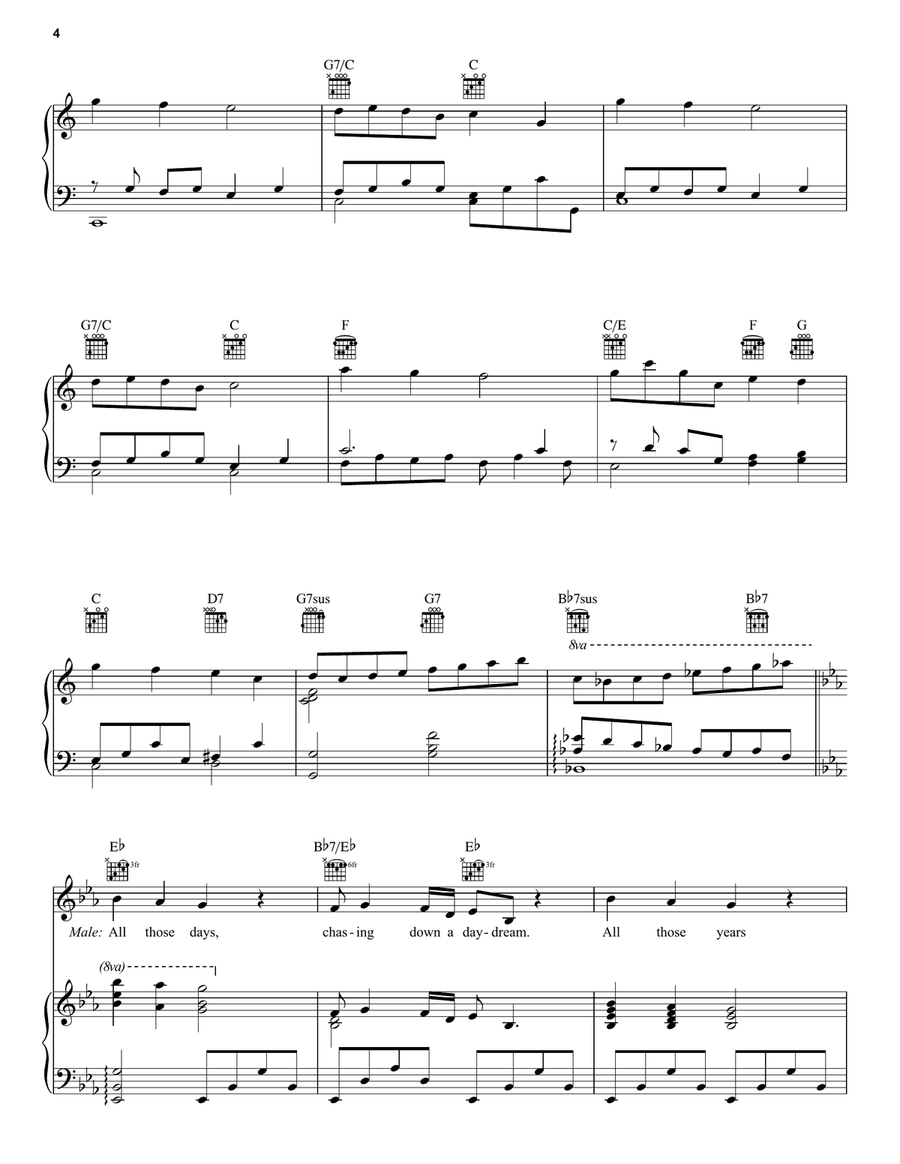 I See The Light (from Tangled) Acoustic Guitar scores gallery preview page 4