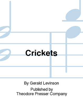 Book cover for CRICKETS