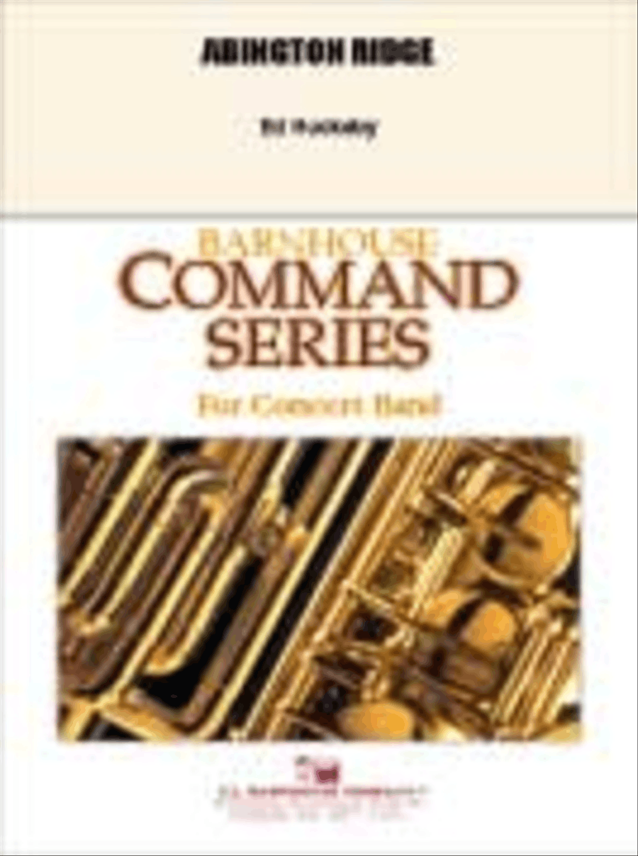 Abington Ridge Abington Ridge Concert Band scores gallery preview page 1
