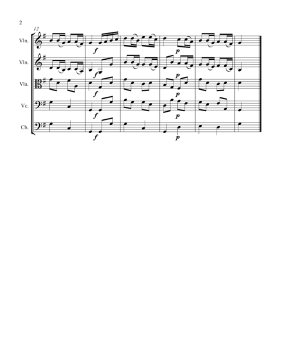 Burlesq Burlesq String Orchestra scores gallery preview page 2