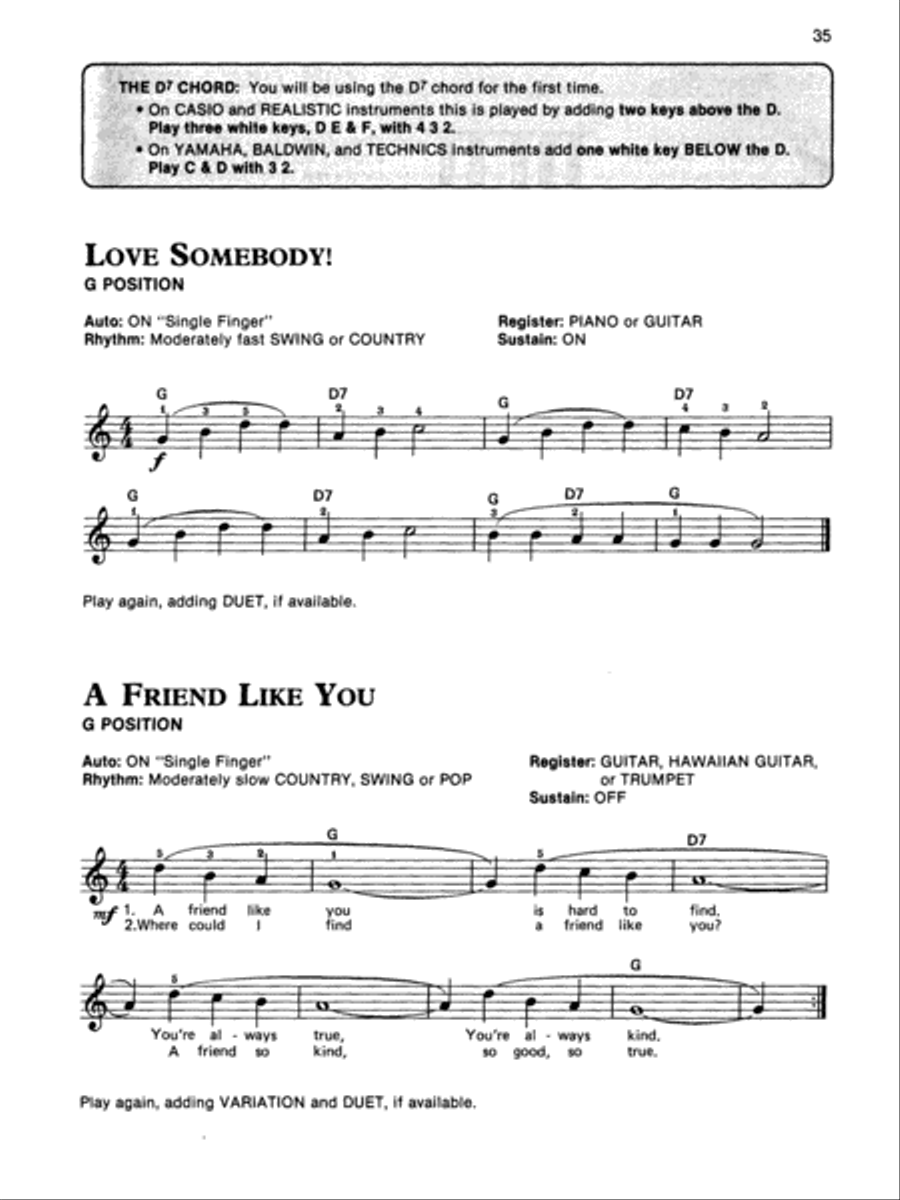 Alfred's Teach Yourself To Play Electronic Keyboard - Book Electronic Keyboard scores gallery preview page 4