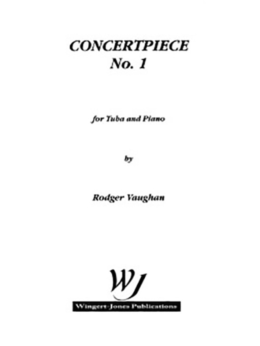 Concertpiece No. 1 Concertpiece No. 1 Tuba scores gallery preview page 1
