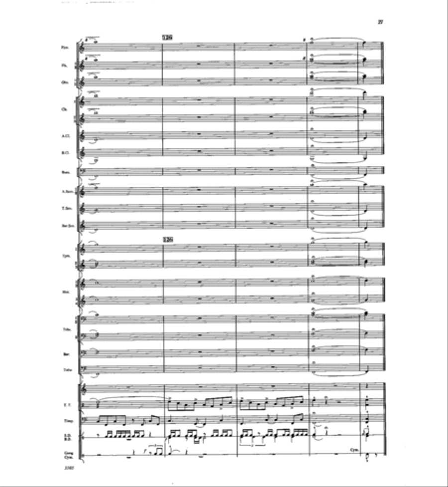 Canzonetta Concert Band scores gallery preview page 26