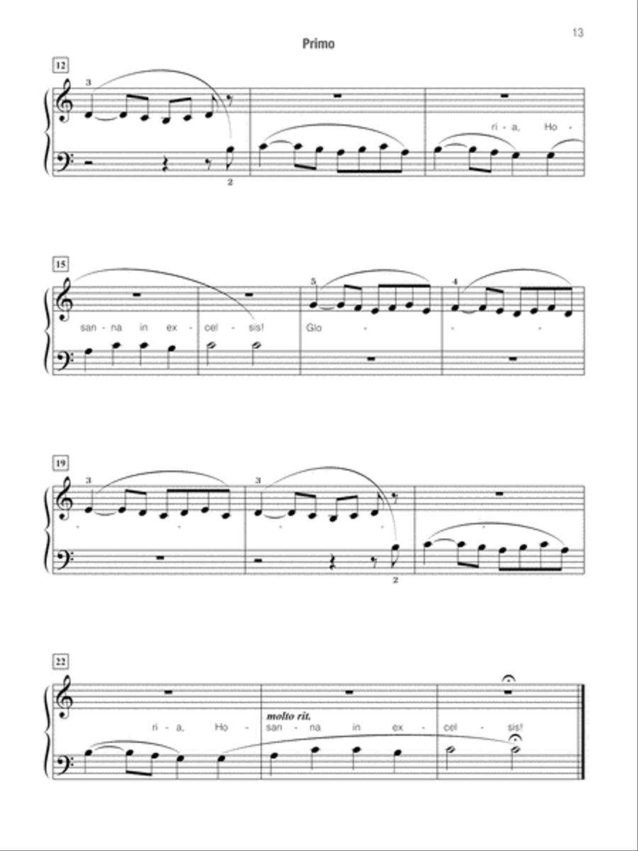 Famous & Fun Christmas Duets, Book 3 Small Ensemble scores gallery preview page 14