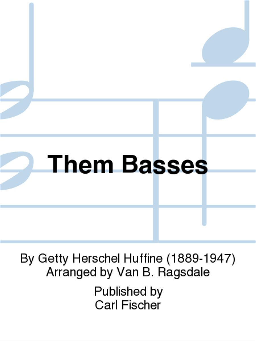 Them Basses Concert Band scores gallery preview page 1