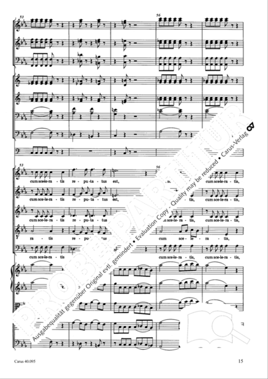 The Seven Words (Die Sieben Worte) 4-Part scores gallery preview page 30