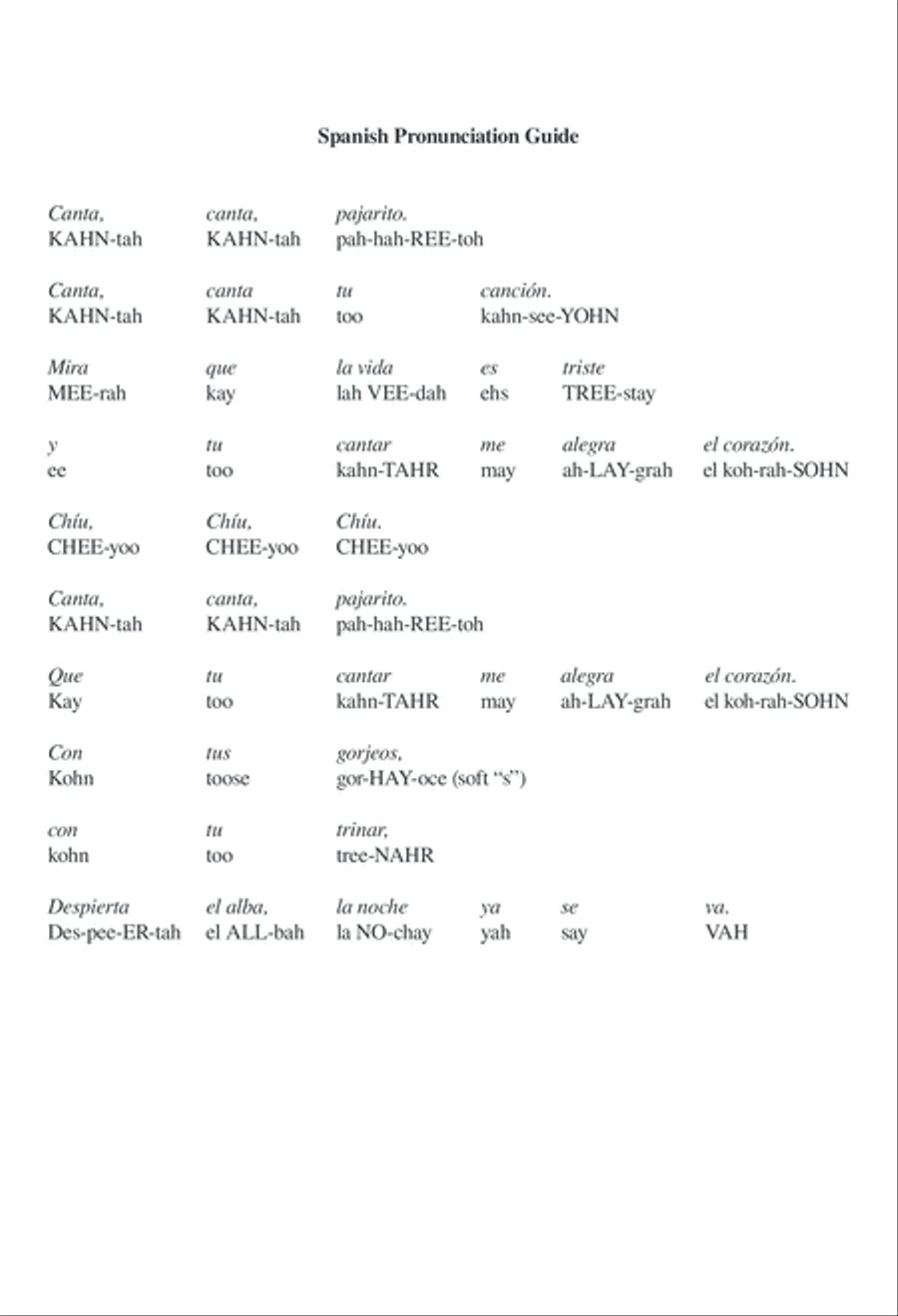 Chíu, Chíu, Chíu Chíu, Chíu, Chíu 3-Part scores gallery preview page 2