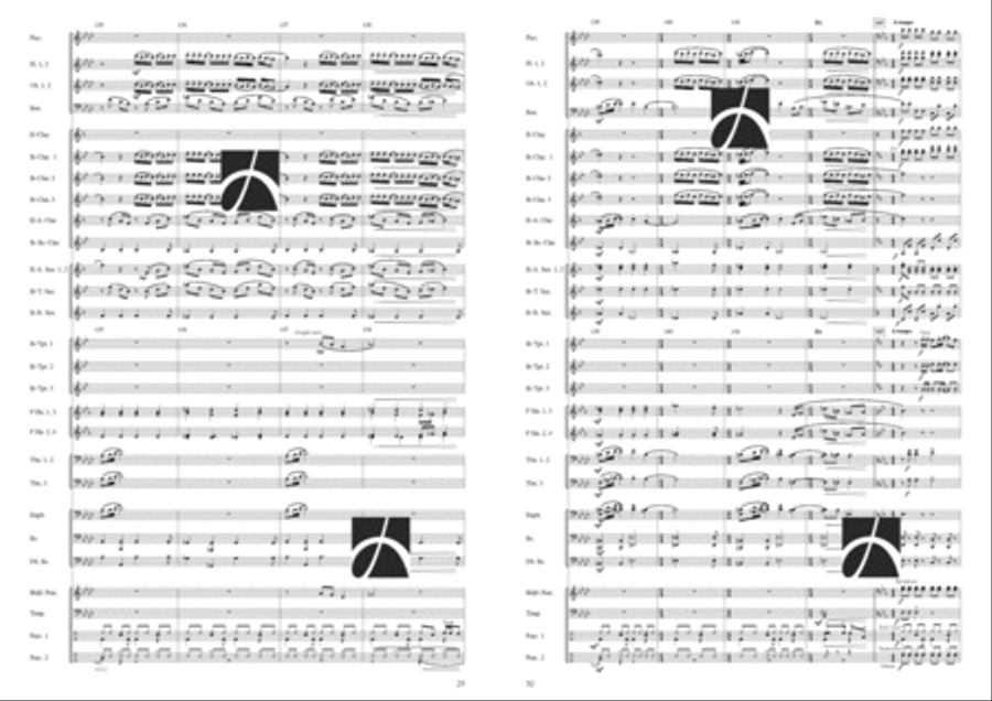 Tanz der Vampire Concert Band scores gallery preview page 13