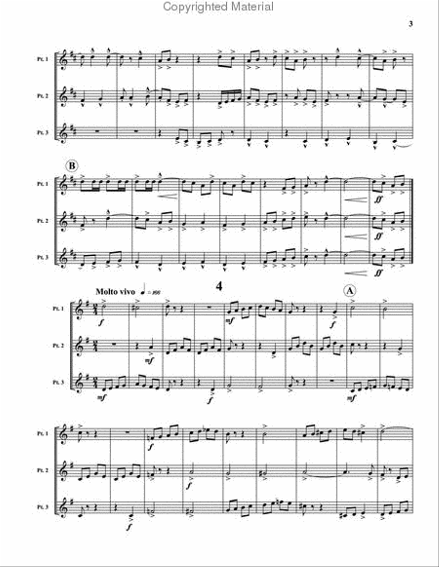 Musica Festiva Trumpet scores gallery preview page 4