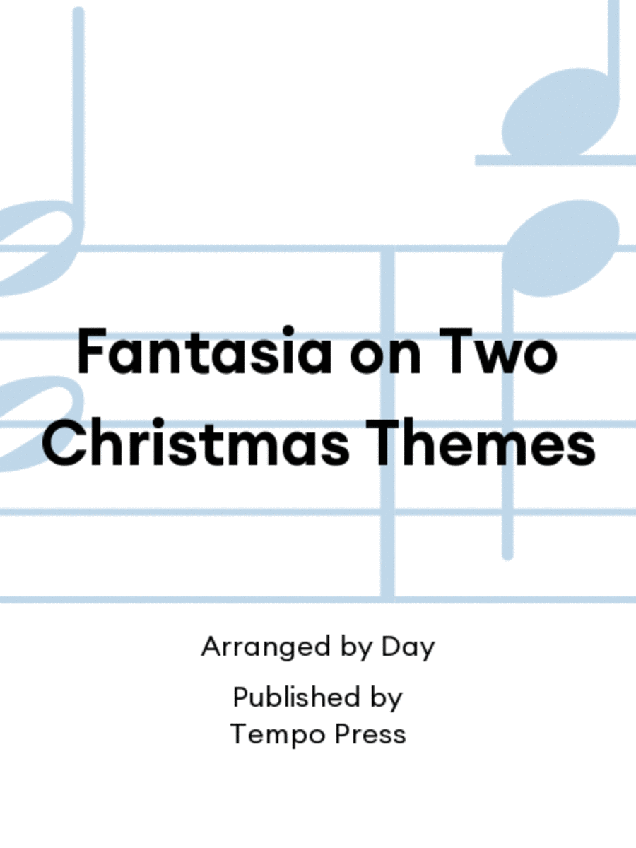 Fantasia on Two Christmas Themes Orchestra scores gallery preview page 1