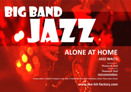 Alone at home - Alto feature - Jazz Waltz - Big Band image number null