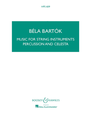 Book cover for Music for String Instruments, Percussion and Celesta
