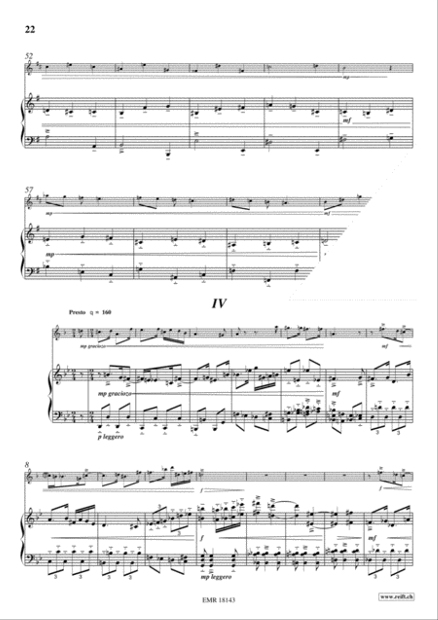 Sonate Pastorale English Horn scores gallery preview page 13