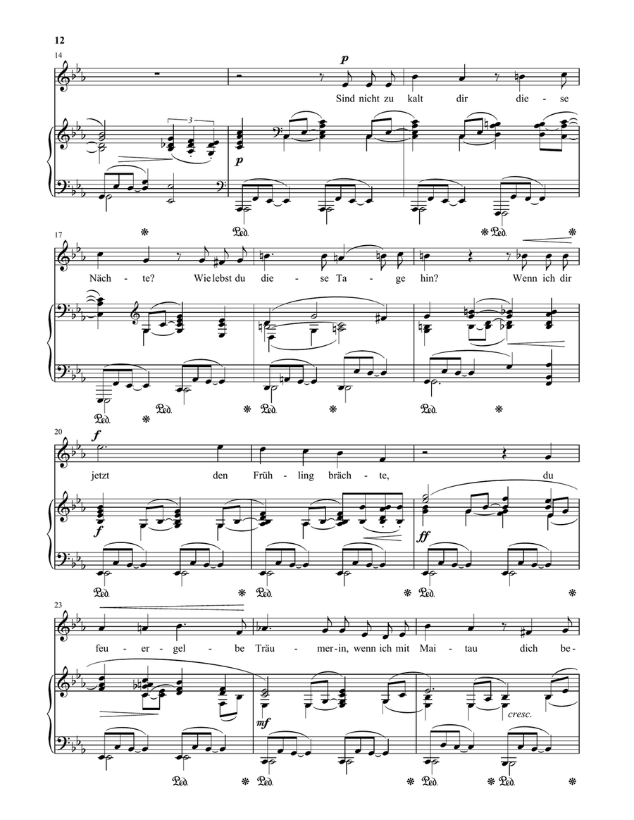Die Georgine (Low Voice) Low Voice scores gallery preview page 2