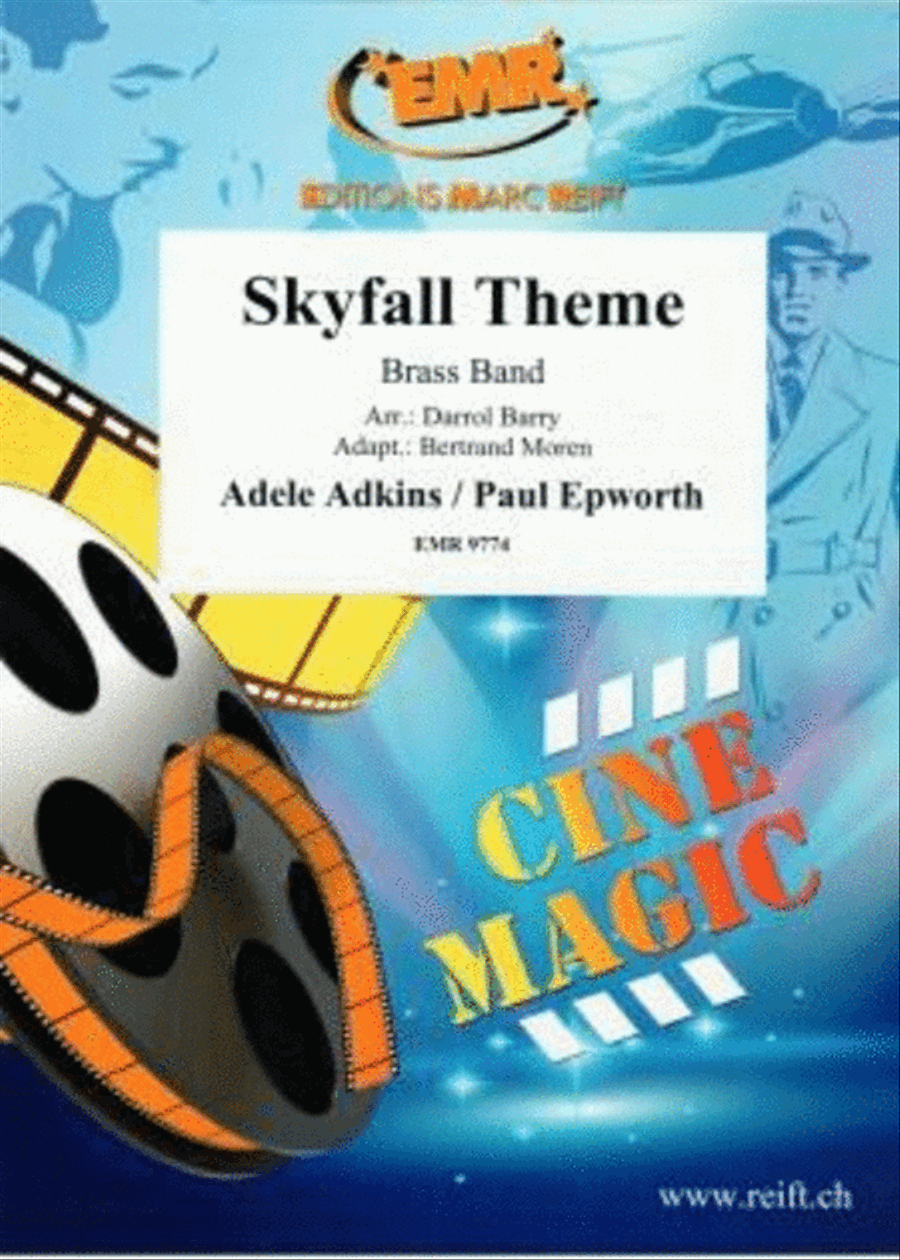 Skyfall Theme Brass Band scores gallery preview page 1