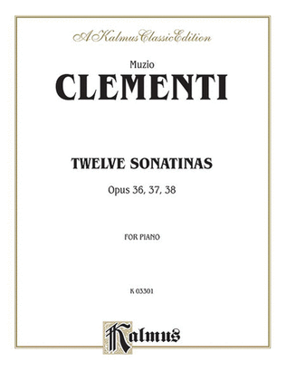 Book cover for Twelve Sonatinas