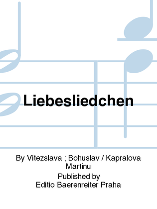 Book cover for Liebesliedchen