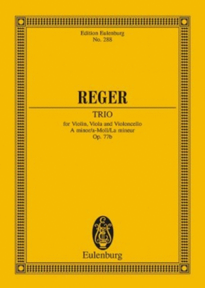 Book cover for String Trio in A Minor, Op. 77b