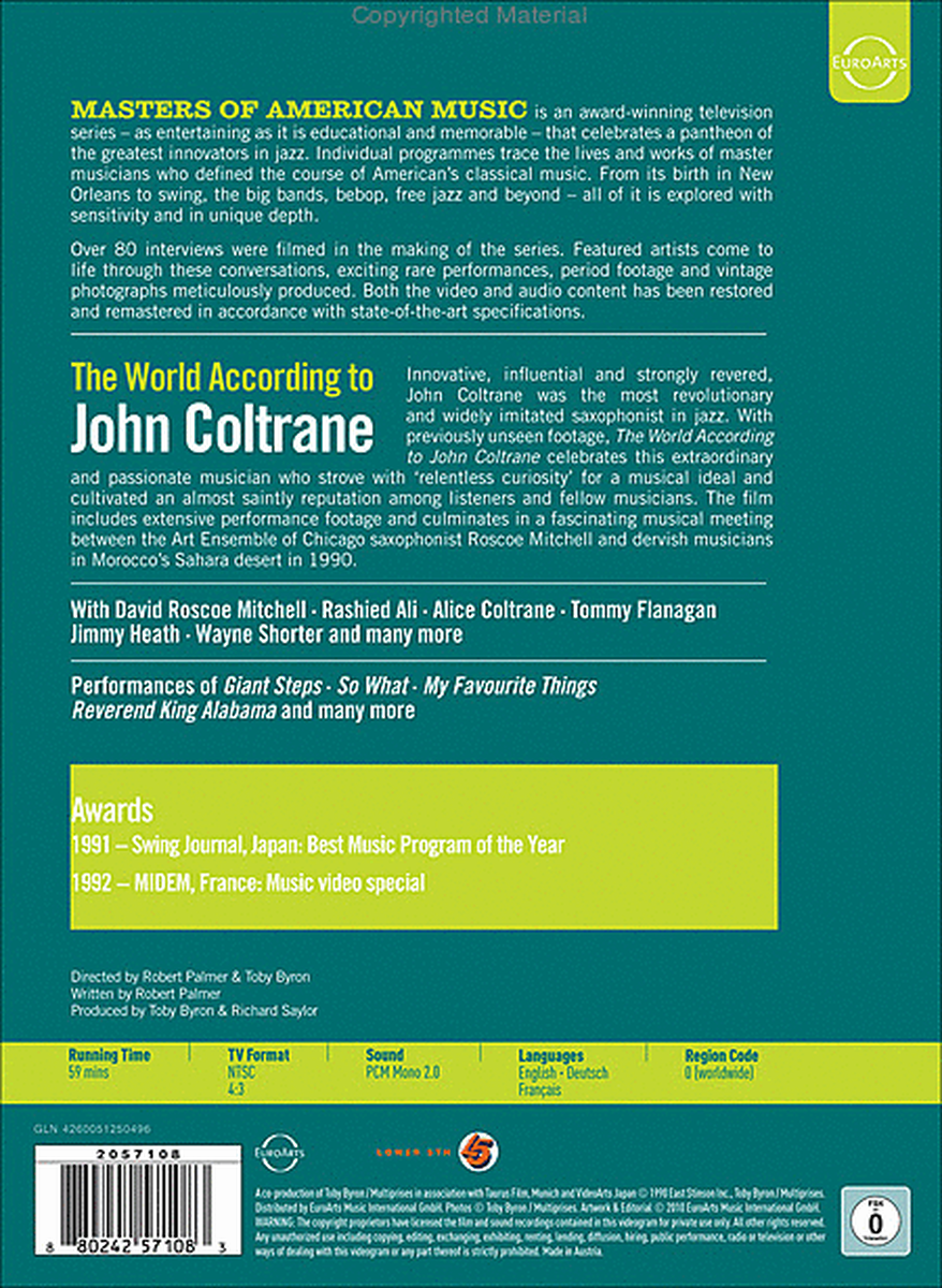 John Coltrane: Masters of American