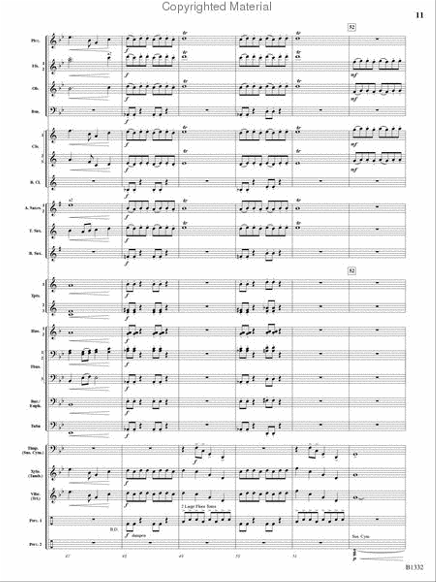 Thunderscape Concert Band scores gallery preview page 12