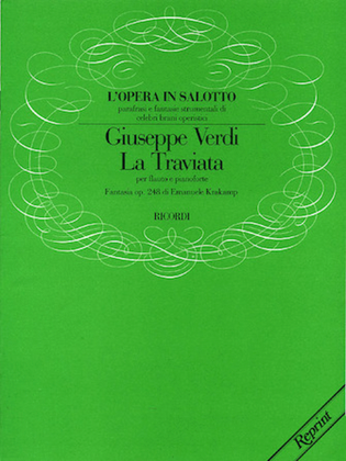 Book cover for La Traviata Fantasia, Op. 248