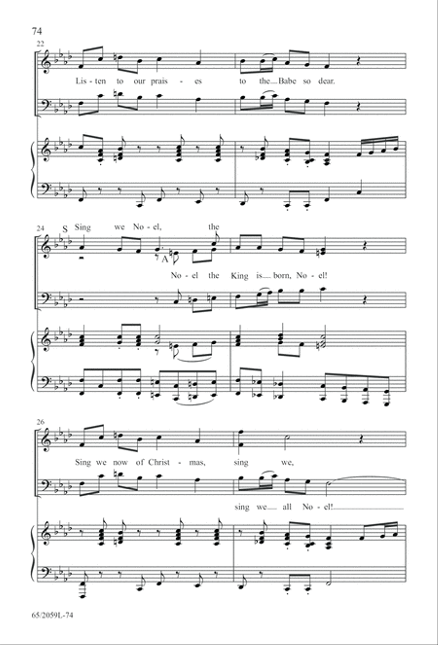 The Christmas Story The Christmas Story 3-Part scores gallery preview page 75