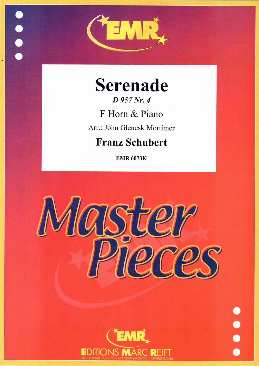 Serenade Serenade Horn scores gallery preview page 1